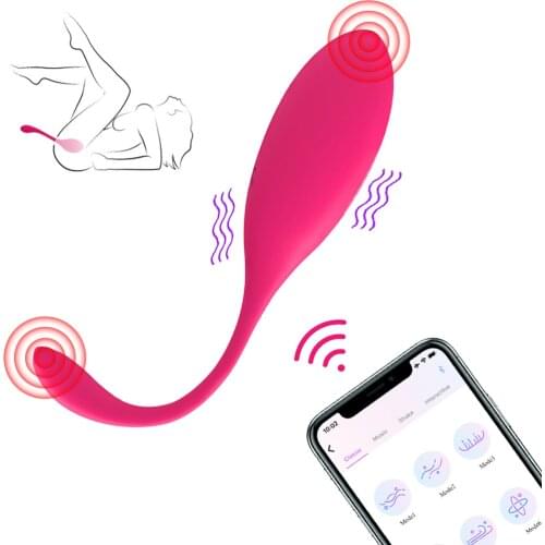 Bluetooth App Eggs Vibrator For Women Wireless Remote Control Dildo Vibrator Wear Vibrating Panties Jump Eggs Sex Toy For Couple