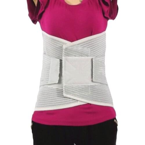 Breathable Steels Plate Waist Support Belt Universal Widen Lumbar Support Brace Back Therapy Personal Health Care