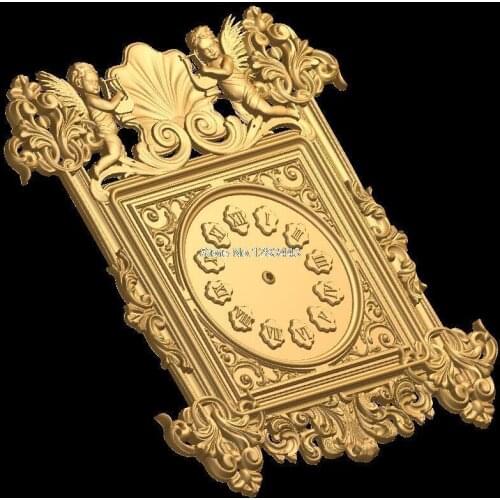 Clock_29 3d model relief figure STL format 3d model relief for cnc in STL file format
