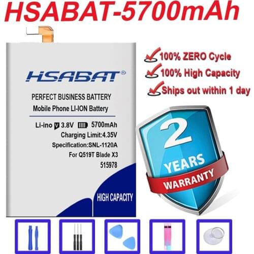 HSABAT ZTE Blade X3 Phone Batteries