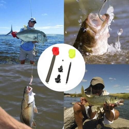 New Plastic Carp Fishing Marker Floats Kit Fishing Float Marker Position Fishing Float Replacement Tackles for Fisherman Black