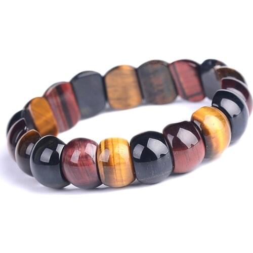 Wholesale JoursNeige Color Tiger Eye Natural Stone Bracelets Crystal Bracelet for Men Women Women Lucky Bracelet Jewelry