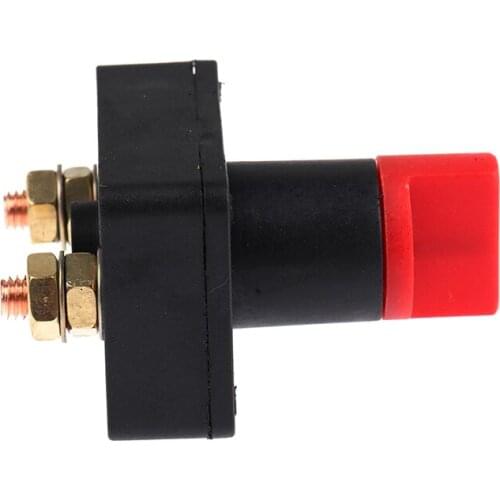 1Pc Battery Disconnect Kill Selector Switch 60V 100A Master Disconnect Rotary Cut Off Isolator Kill Switch New Arrival 2021