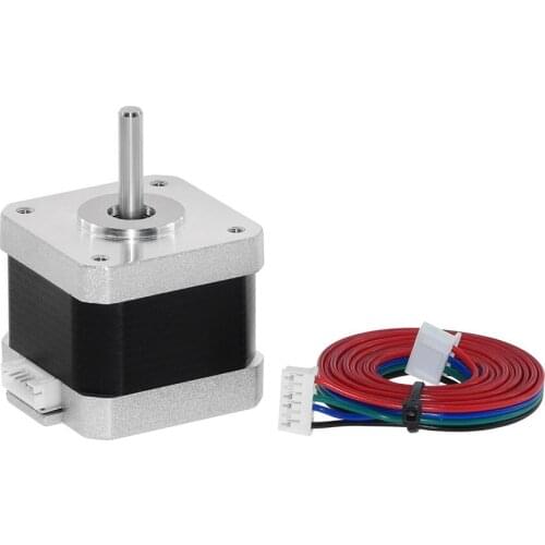 17HS4401 4-lead Nema 17 Stepper Motor 42 Motor 42BYGH 1.5A with DuPont line 1m Wire CE CNC Laser and 3D Printer Motor