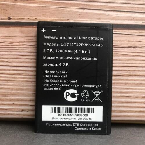 100% New High Quality LI3712T42P3H634445 1200mAh Battery Replacement For MTC Smart Start Phone