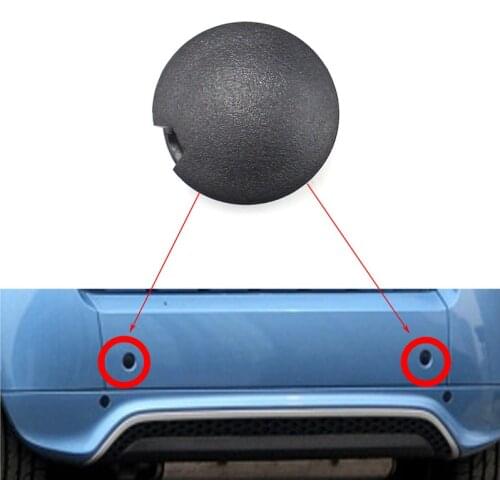 1PCS A4518850122 Car Styling Front Rear Bumper Towing Cover Tow Cap Plug Bumper Decoration For Smart 451 2009- 2014