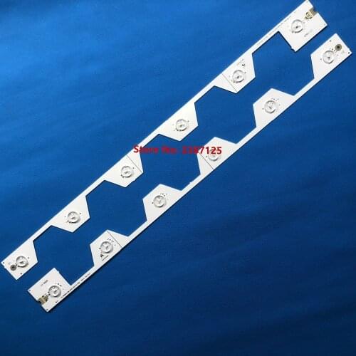 10PCS LED Backlight strip 6lamp For T C L D55A561U D55A558U 55U6500C Light Bar 4C-LB5506-HR1 55HR330M06A1 V1 Screen LVU550NDEL