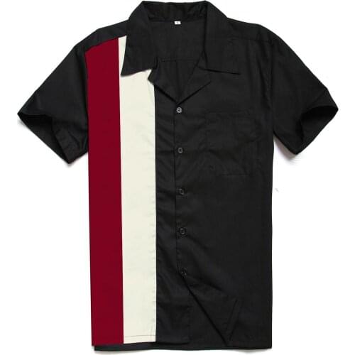 2021 Men Shirt Sexy Daily Wardrobe Classic Retro Shirt ST122 Black Vintage Casual Summer Shirt Plus Size camisa hombre