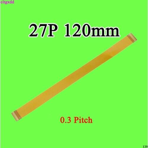 60mm 120mm 0.3 Pitch Type A MiPi 27P FPC Cable 12cm Spacing 0.3mm FFC FPC Line Cable Gold plated 27 Pin FFC FPC Line Wire