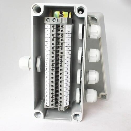 80*180*70mm One in Four Out wire junction box connection waterproof IP66 ABS plastic box use as electric project box set