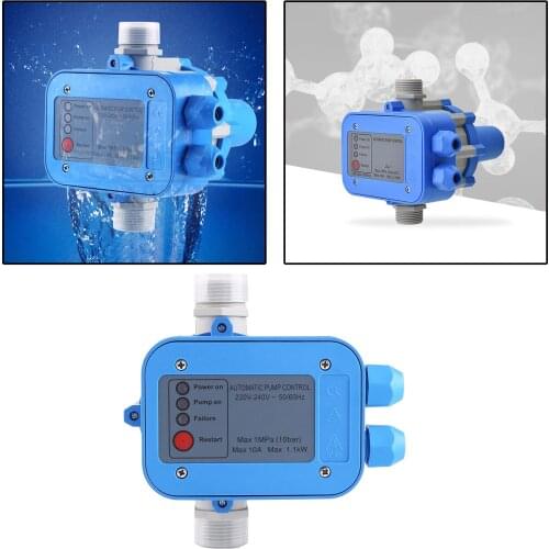 Automatic Water Pump Pressure Controller Water Pressure Control Switch Pump Protection for Gardening