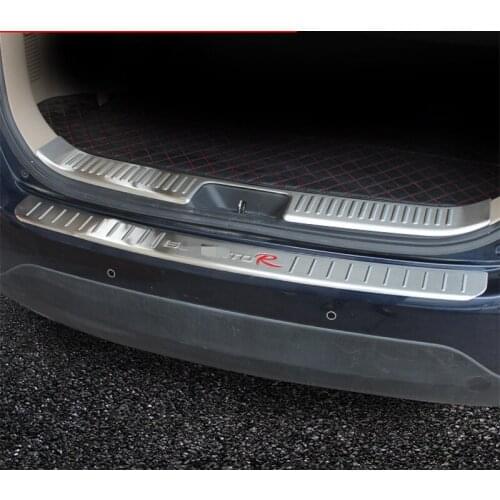 Car Accessories car styling stainless steel External internal Rear bumper Protector Sill for 2013 2014 KIA Sorento Car styling
