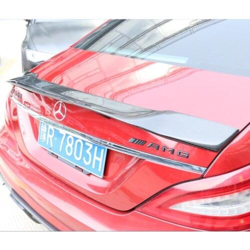 Carbon Fiber Car Rear Wing Trunk Lip Spoilers For Benz CLS W218 C218 CLS 280 CLS300 CLS350 CLS500 CLS550 2012-2018