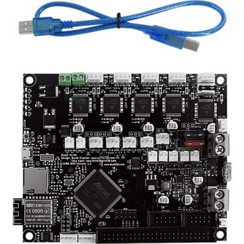 3D Printer Parts MKS Duet2 32-Bit V1.0.4 with WiFi Integrated Control Driver Board for Ender 3/5 Pro and CNC Equipment