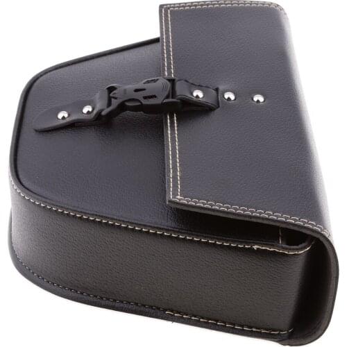 Motorcycle Tool Bag Luggage Side Saddlebag PU Leather Storage For Ducati