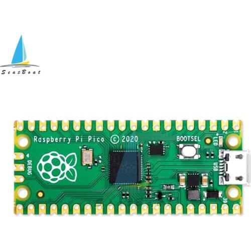 Raspberry pi pico Microcontroller Development Board,Dual-core ARM Cortex M0+ processor,133 MHz operating frequency
