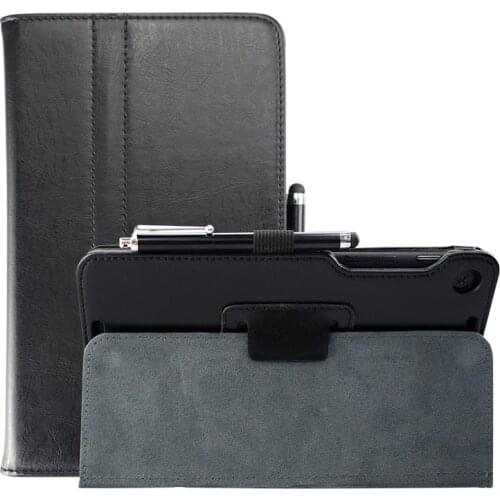 Fashion Sewn Back Clip Anti-fall Case for Google Nexus 7 2 Gen 2013 Tablet Holder Wake Up Protective Cover with Pen Holder