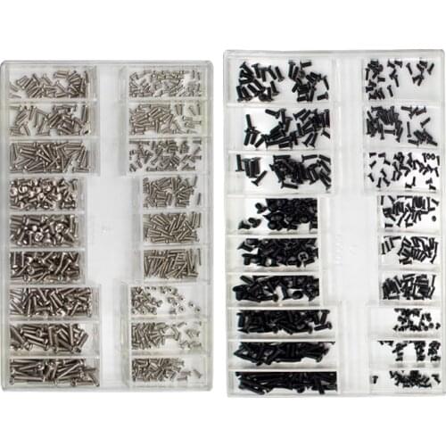 500Pcs Mini Screw Kit Screws Glasses Sunglasses Spectacles Watch for Laptop Computer Assemble Repair Screw Fastener Set