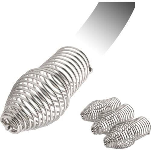 Stainless Steel Penis Ring With Glans Horse Eye Stimulator Beads Thread Metal Cock Ring Chastity Cage Sex Toy Men Gay Stretcher