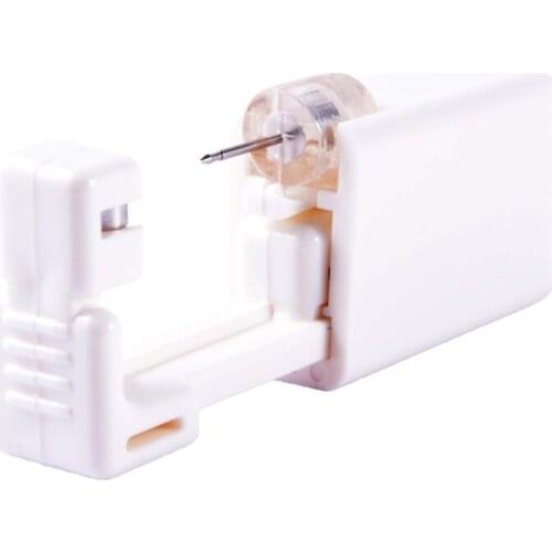 1PC Disposable Sterile Ear Piercing Unit Cartilage Tragus Helix Piercing Gun NO PAIN Piercer Tool Machine Kit Stud DIY