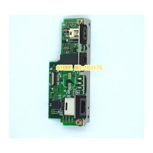Original Interface board DC/IN HDMI AV/OUT GPS board PCB Unit for Nikon D90 SLR Camera Repair parts