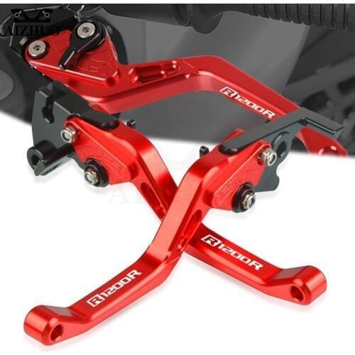 Motorcycle Adjustable Accessories FOR BMW R1200R R 1200 R 2015 2016 2017 2018 CNC Brake Clutch Levers Short Handbrake R1200 R