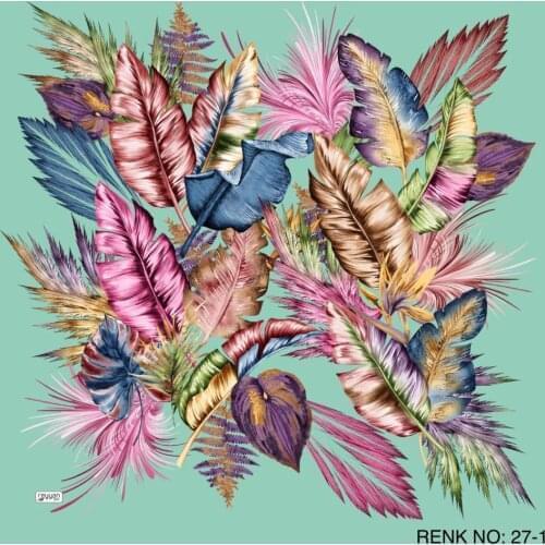 REYYAN SILK OYALIK WRITING (NEW QUALITY)-16313 - RENK-27