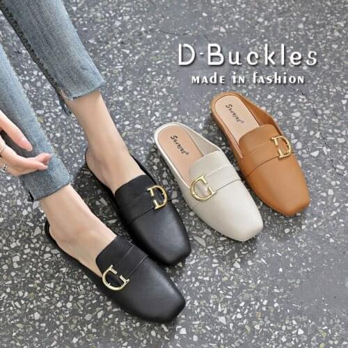 Summer 2021 Womens Sandals Wrap Toe Fashion Casual Simple Thin Slippers Comfortable Office Home Black Flats Korean Female Shoes
