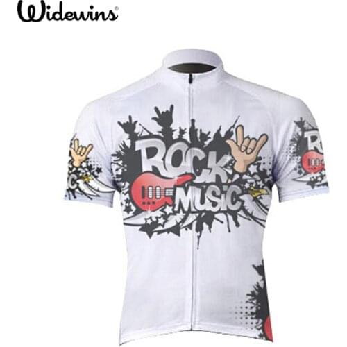 Rock music Summer Breathable MTB Bike Clothing Bicycle Clothes Ropa Ciclismo 100% Polyester Cycling Jersey 5034