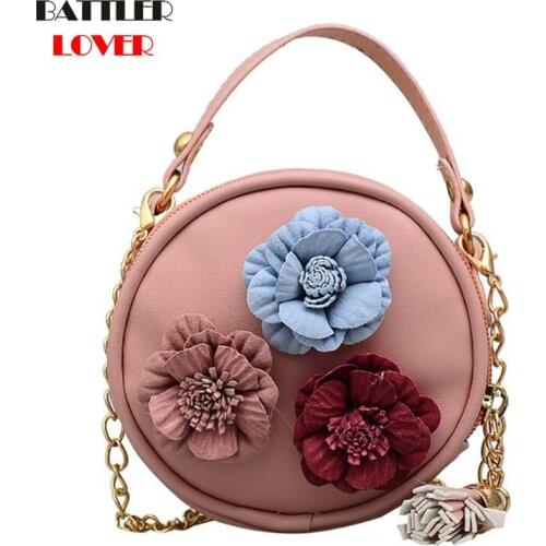 Flower Bags for Women 2019 Bags Women Small Handbag Bolsa Feminina Shoulder Messenger Bag Mujer Luxury Handbags Girls Bag Design