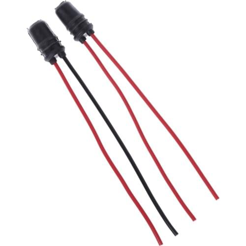 2Pcs New W5W T10 Auto Car Light Bulb Socket Holder Trucks Boats Connector Extension