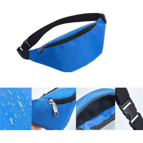 5 Colors Outdoor Running Sports Bum Bag Fanny Pack Travel Climbing Waist Money Belt Zip Camping Hiking Pouch Wallet