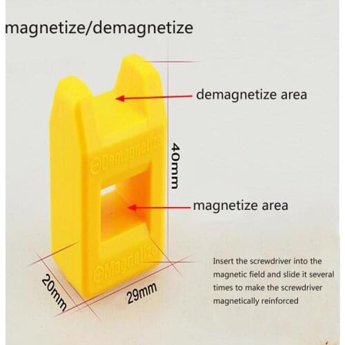 5PC/set Hot Sale New Arrival Magnetize For Screwdriver Plus Porcelain Degaussing Minus Disassemble Charge Sheet Hand Tool Parts