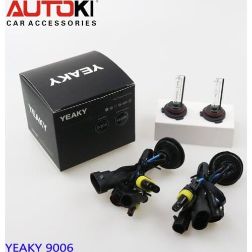 Autoki Yeaky Series High bright 35W 880 881 9005 9006 9012 5202/H16 HID Xenon HeadLamp Bulbs Replacement headlight