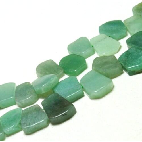 Wholesale 18-20 mm Aventurine Natural Stone Beads For Jewelry Making Irregular Pentago DIY Bracelet Necklace Strand 15