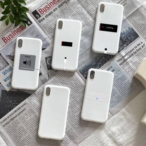 Print Interesting Phone Ideas Phone Color Candy Case For Iphone 6 7 8 X 11 12 Mini PRO MAX SE 2020 XR Matte TPU Shockproof Cover