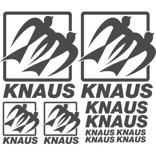 For Knaus aufkleber sticker wohnmobil camper wohnwagen caravan 10 Sticker Pieces Car Styling