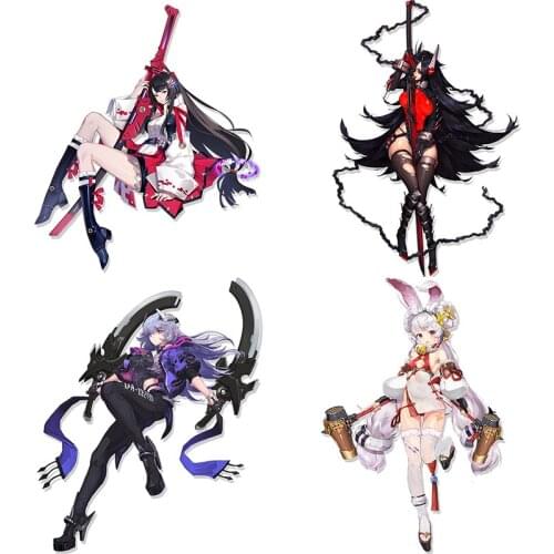 Three Ratels CDM356 Hot game anime car hood sticker laptop decal wall sticker for gabinete gamer