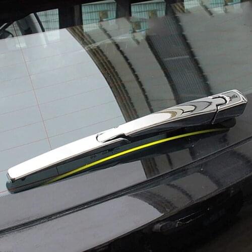 For Peugeot 5008 ABS Chrome Rear Tailgate Windshield Wiper Cover Decoration Car Accessories 2017