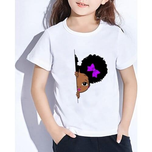 Summer Cartoon Childrens T-shirt Cool Black Little Girls Crown Boys Kids Girls Tops Short Sleeve Print Cute Kids Tees,YKP097