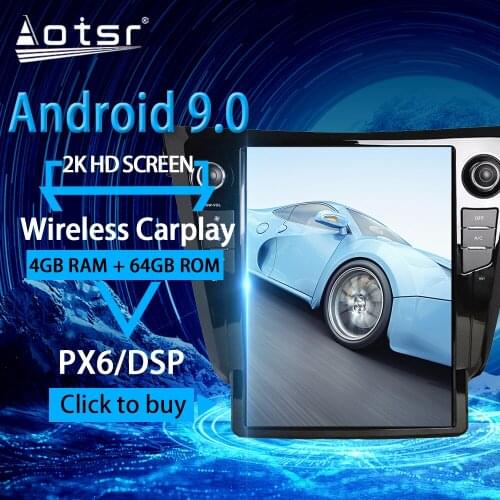 For NISSAN X-Trail/Qashaqi Android Radio tape recorder 2014 - 2016 Car Multimedia Player Stereo head unit Tesla gps Navi No 2din