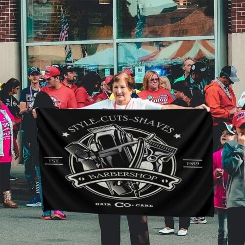 Barber Pole 9 Flag Banner Home Outdoor Gift Party Venezuela Lebanese Custom