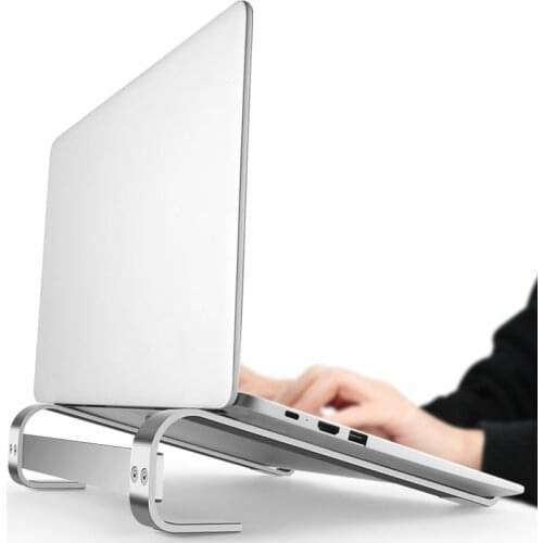 Aluminum Laptop Stand Notebook Riser Holder For Macbook Air Pro Dell HP Lenovo Xiaomi Huawei Computer Ventilated Cooling Support