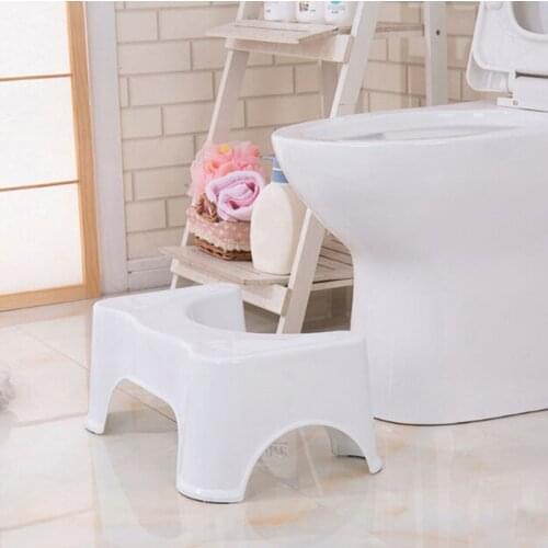 Portable Toilet Stool Squatty Bathroom Thicken Stools Toilet Stool Step Footstool Piles Relief Aid Safety Stools