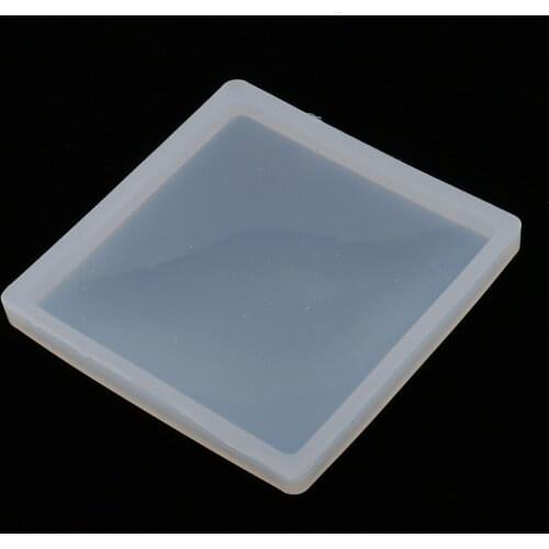 1 Piece Square Shape DIY Jewelry Silicone Mold for Ornament Resin Polymer Clay Tools Craft Making Mould 9.8cm