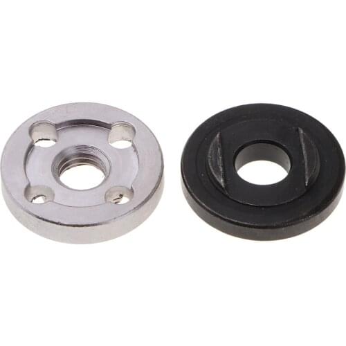 2 Set Nut Angle Grinder Inner Outer Flange for 100 Angle Grinders Power Tool