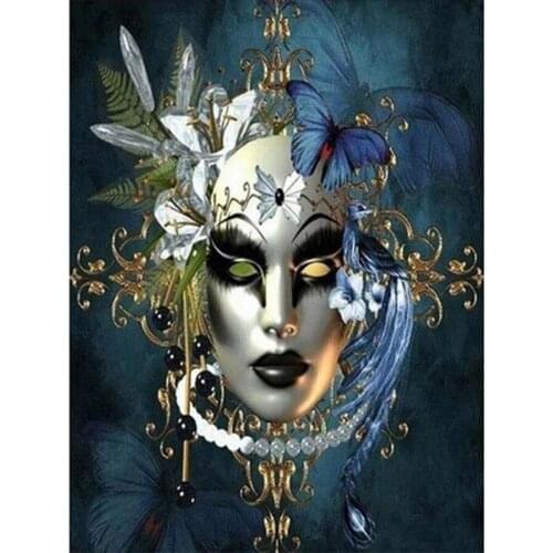 5D DIY Diamond Painting Kits Full Round Drill Wall Picture Mask Handmade Rhinestones Mosaic Craft Gift Home Decor