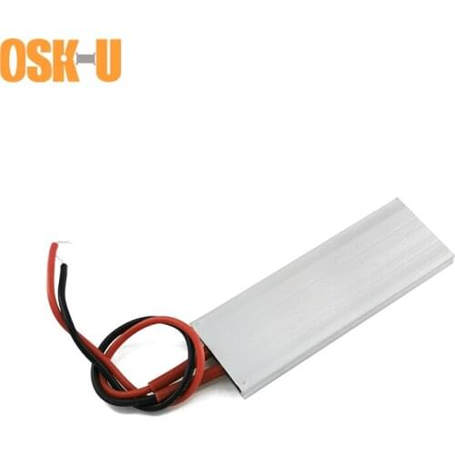 80x28.5x5mm PTC Heater Element Thermostat 220V 60/80/100/120/150C Constant Temperature PTC Heating Element for Instrumentation