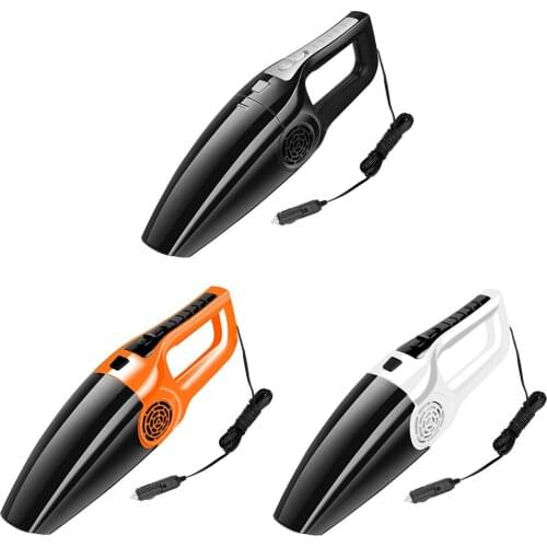 Alloet Mini Handheld Wired 120W 4500Pa High Suction Car Wet and Dry Dual-use Vacuum Cleaner for Car Home Computer Cleaning
