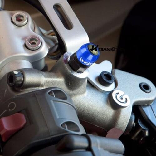 Motorcycle Aluminum Billet Bleed Valve Cover Kit For SUZUKI GSR 600 GSR600 2006 - 2011 GSR 750 2010 - 2014 GSX R1000 2005 - 2014